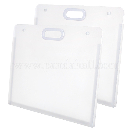 Прямоугольная водонепроницаемая пластиковая папка для портфолио ABAG-WH0046-18-1