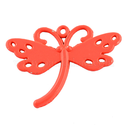 Lovely Dragonfly Pendants PALLOY-4776-04-LF-1
