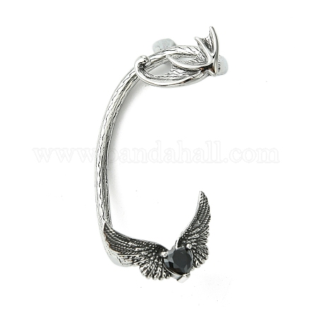 Серьги-манжеты из хирургической нержавеющей стали 316 EJEW-E300-10AS-01-1