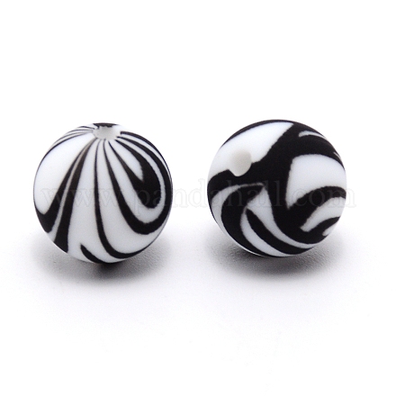 Силиконовые бусины&nbsp;LS-SIL-TAC0001-01B-03-1