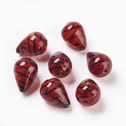 Handmade Blown Glass Beads DH012Y-10-1