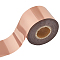 Hot Stamping Foil Paper Roll, Flat, Rose Gold, 42mm, about 120m/roll