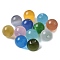 Cat Eye Beads, Round, for Half Drilled Beads, Mixed Color, 10mm, Hole: 1mm