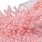 TOHO Round Seed Beads, Japanese Seed Beads, (911) Ceylon Impatiens Pink, 8/0, 3mm, Hole: 1mm, about 10000pcs/pound