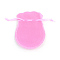 Gourd Velvet Bags, Pink, 12x9cm