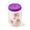 Halloween Silicone Beads, Focal Beads, Corn Jar, Dark Orchid, 26x18mm, Hole: 3mm, 10x7.5x4mm
