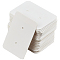300Pcs 1.38 x 0.98 Inch Earring Display Cards Jewelry Display Card White Cardboard Jewelry Holder Necklace Bracelet Earrings Keychain Card Holders for Selling Jewelry Display Small Business