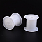 Plastic Spools, Wheel, White, 3.4x4.25cm