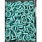 Synthetic Turquoise Finger Rings, Inner Diameter: 17~20mm