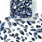 50G Natural Sodalite Beads, No Hole/Undrilled, Chip, 5~13.5x4~6x3.5~4.5mm