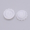 PP Easy Flowering Grafted Eyelash Blossom Cup, Beauty Tool, White, 1.6x0.7cm, 100pcs/bag