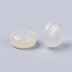 Natürliche weiße Achat europäische Perlen X-G-Q503-16-2
