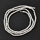 Гальванические оболочки жемчужные бусы пряди BSHE-K017-2mm-2