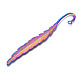 10pcs 10 accessoires de signet en alliage de couleur arc-en-ciel de style avec trou PALLOY-N163-201-NR-4