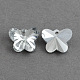 Mariposa galvanizado colgantes de cristal EGLA-R083-01-1