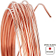 BENECREAT 4 Rolls 0.7mm Copper Jewelry Wire CWIR-BC0001-33-3