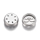304 Stainless Steel Diffuser Locket Clips AJEW-N025-02P-4