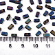 2 trous perles de rocaille de verre SEED-S031-M-SH49FR-2