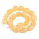 Natural Orange Calcite Beads Strands G-L505-11-3