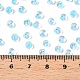 6/0 внутренний цвет прозрачный стеклянный бисер SEED-T007-07E-4