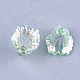 Transparentes bouchons acrylique de perles TACR-T007-01B-2