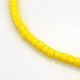 Opaque Solid Color Crystal Glass Cube Beads Strands EGLA-F074C-02-3