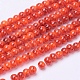 Spray Painted Glass Bead Strands X-GLAD-S075-4mm-39-2