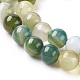 Chapelets de perles en agate à rayures naturelles/agates à bandes G-G582-8mm-47-3