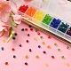 315Pcs 7 Colors Transparent Acrylic Beads TACR-YW0001-77-5