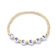 Glass Seed Beads Stretch Bracelets BJEW-JB05245-05-1