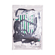 紙の文字列フラグ  サッカーのテーマ  三角形  グリーン  181~219cm  1連 /セット PH-AJEW-WH0053-02-7