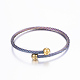 Kits de bracelets & bagues en 304 acier inoxydable à la mode SJEW-H073-01-4