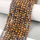 Природных тигровый глаз бисер нитей&nbsp;LS-G-M399-03C-2