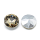 Cabujones de cristal con rhinestone RGLA-T029-10mm-08-2
