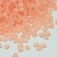 1 Box Transparent Frosted Two Cut Glass Seed Beads DIY Loose Spacer Tube Glass Seed Beads SEED-X0005-11-QB05-B-3