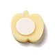 Opaque Resin Fruit & Vegetable Adhesive Back Cartoon Stickers RESI-K019-46-3