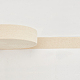 綿綿ツイルテープリボン  ヘリンボーンリボン  家の装飾のための  ギフトのラッピングと DIY 工芸品の装飾  アンティークホワイト  45mm OCOR-WH0057-30H-03-3