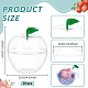 Cajas de plástico para embalar dulces con tapa&nbsp;CON-WH0112-022-2