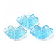 Perle di lampwork irregolari fatte a mano trasparenti&nbsp;LAMP-T017-11C-1