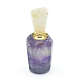 Natural Fluorite Openable Perfume Bottle Pendants G-E556-03E-2