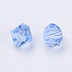 Abalorios de cristal austriaco de imitación SWAR-F022-6x6mm-211-2