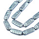Hilos de cuentas de perlas de imitación de plástico abs KY-N015-04-05B-3
