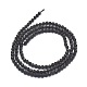 Natural Obsidian Beads Strands G-G792-36A-2