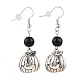 Boucles d'oreilles pendantes en alliage thème halloween EJEW-JE04429-6