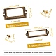 Iron Name Card Label Holder Frames IFIN-GA0001-03-2