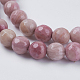 Chapelets de perles en rhodochrosite naturelle X-G-G542-8mm-12-3
