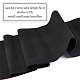 BENECREAT 2M 2 Styles Rubber Latex Elastic Ribbon OCOR-BC0001-60-4