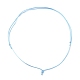 Fabrication de collier de cordon en nylon tressé réglable AJEW-JB01164-2