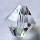 Imitation österreichischen Kristallperlen SWAR-F022-3x3mm-M-2