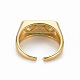 Brass Enamel Cuff Rings RJEW-Q164-003-NF-3